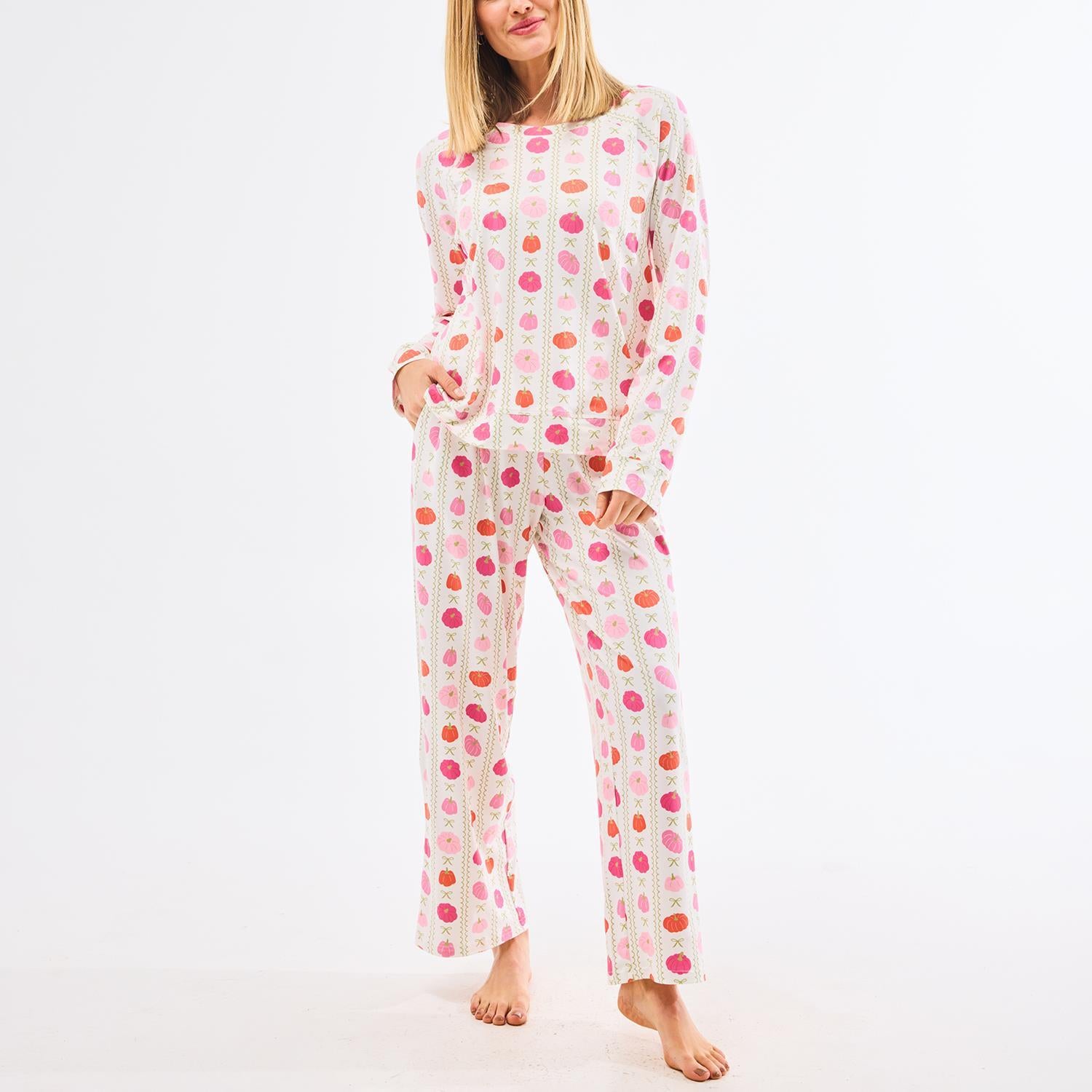 annie little pumpkin pj set