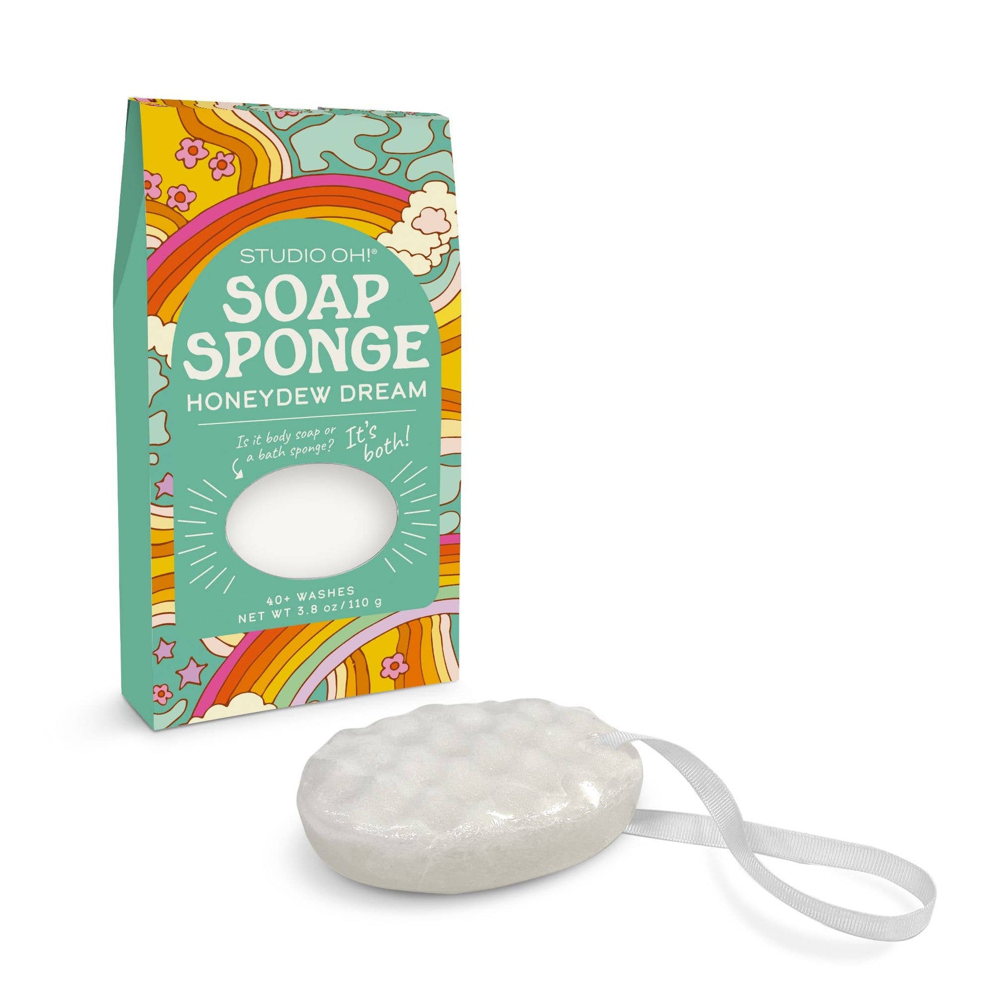 Happy-Go-Lucky Days Soap Sponge in honeydew dream