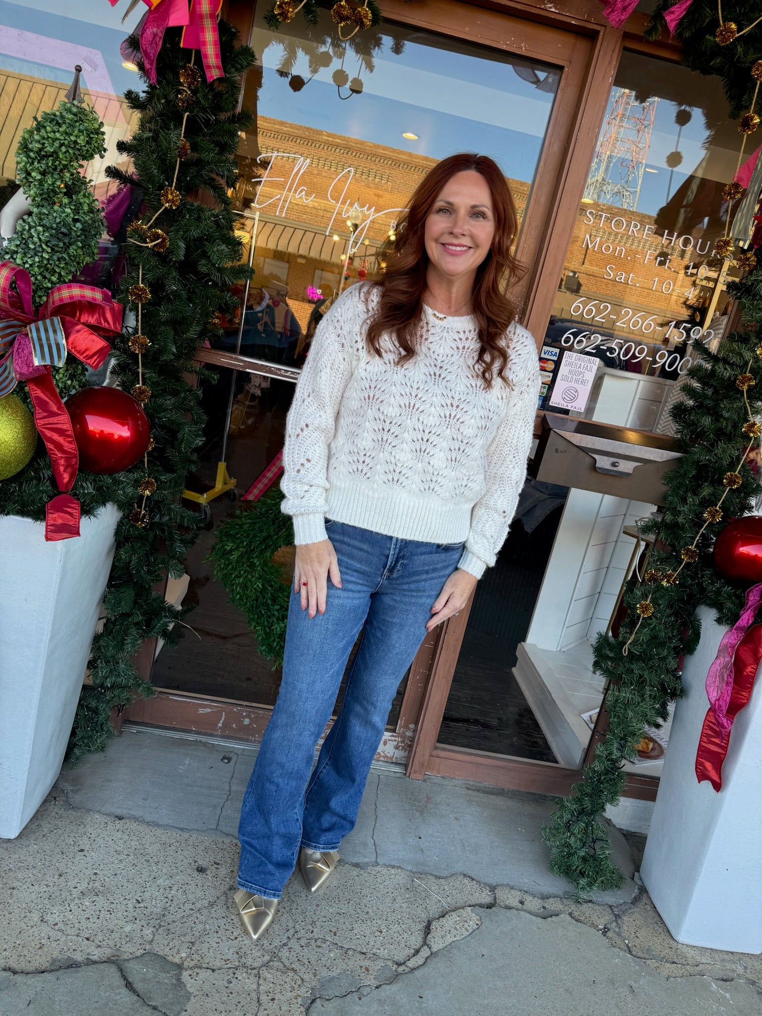 saltwater luxe quinny sweater