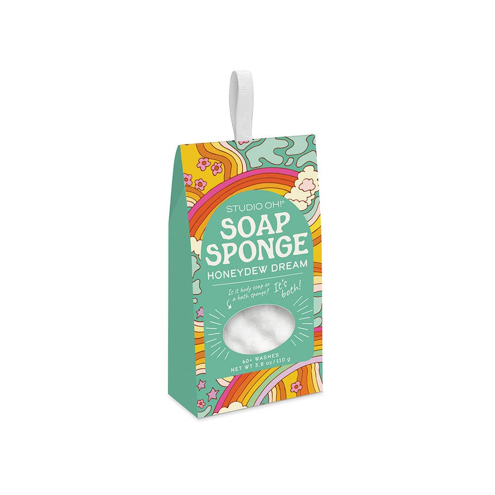 Happy-Go-Lucky Days Soap Sponge in honeydew dream