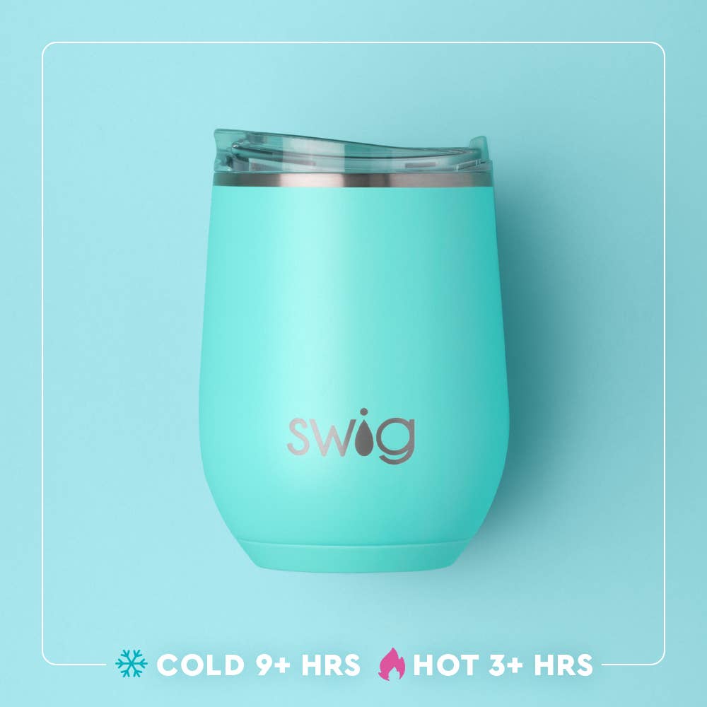 SWIG Check Mate Stemless Wine Cup (12oz)