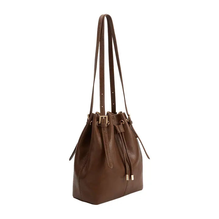 melie bianco sally shoulder bag in espresso
