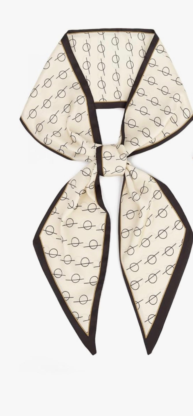 stella neck scarf in cream