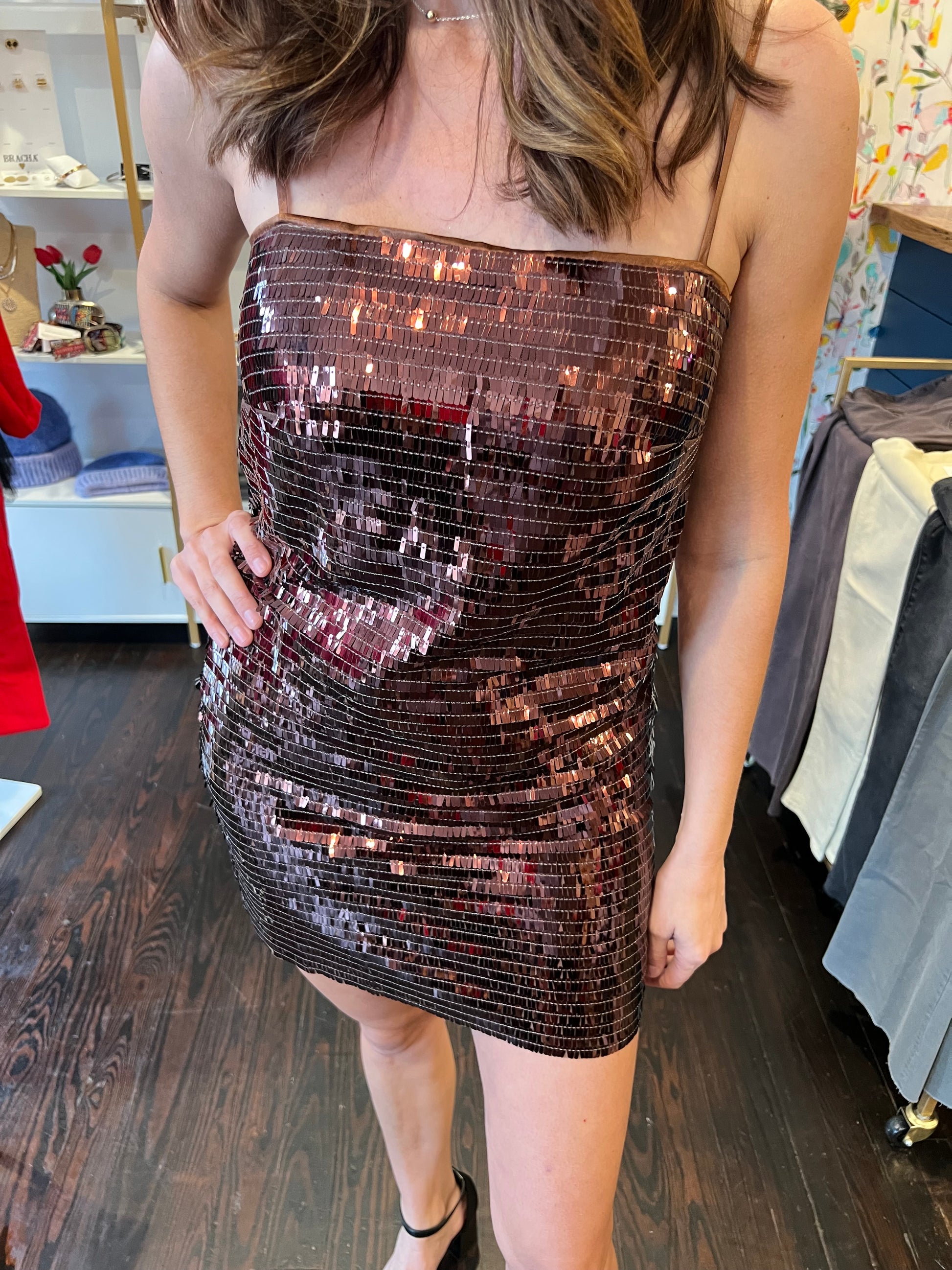ASTR porscha dress