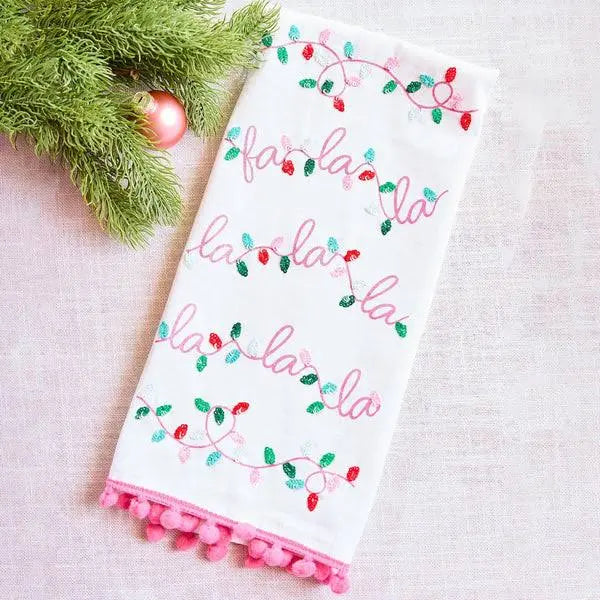 mary square falala tea towel