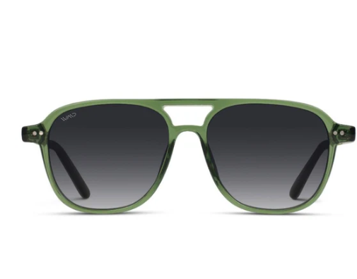 wmp eyewear hayden in emerald green