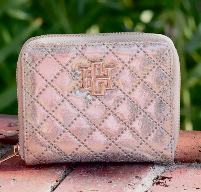 caroline hill blakely wallet in champagne