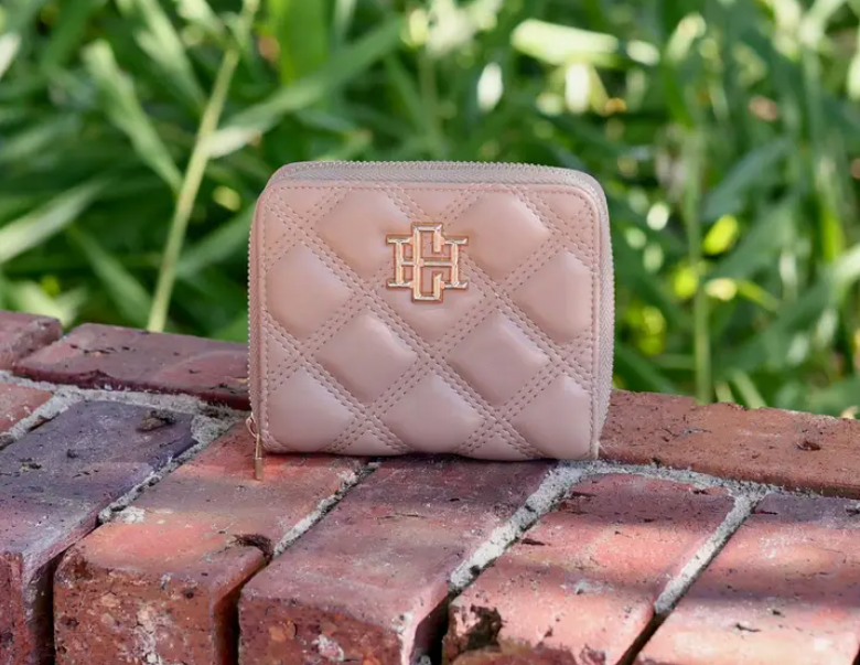 caroline hill blakely wallet in latte