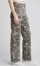 hidden tracey cargo straight jean in camouflage