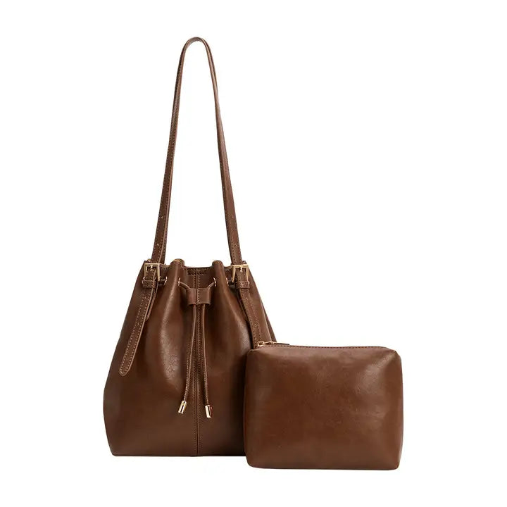 melie bianco sally shoulder bag in espresso