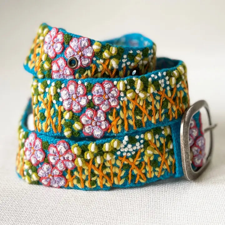 jenny krauss windswept floral belt