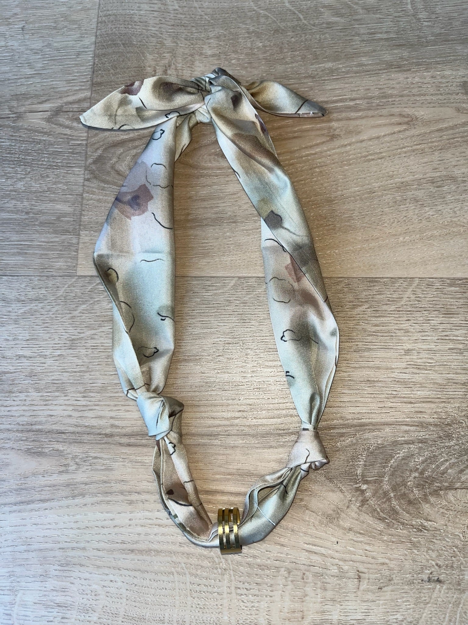 see you at dusk scarf necklace