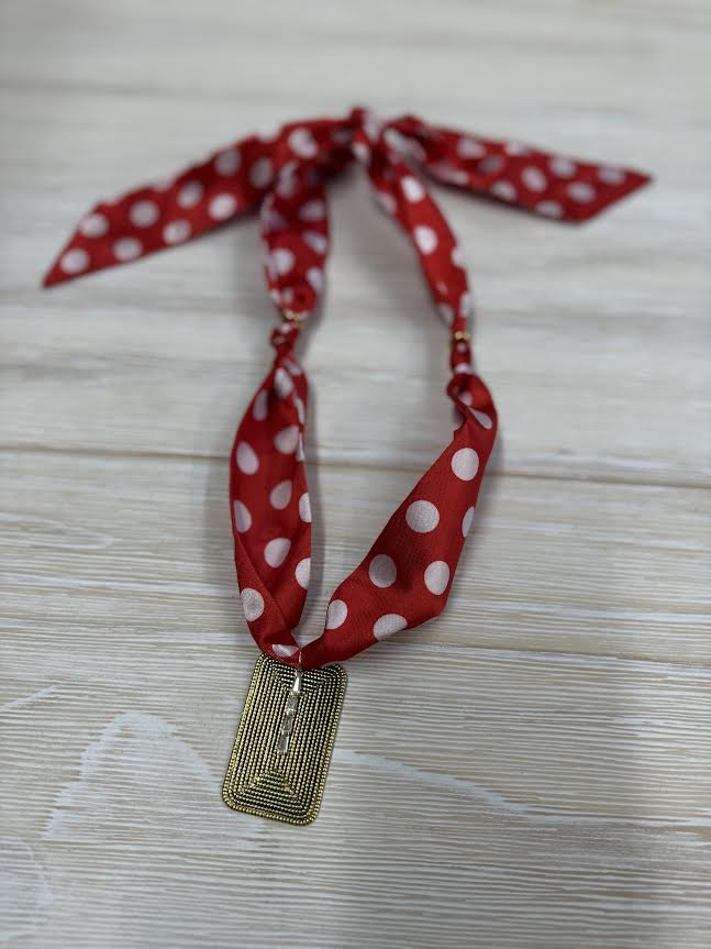 luna scarf necklace