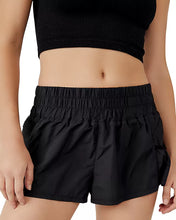 Load image into Gallery viewer, free people movement get your flirt on short in black