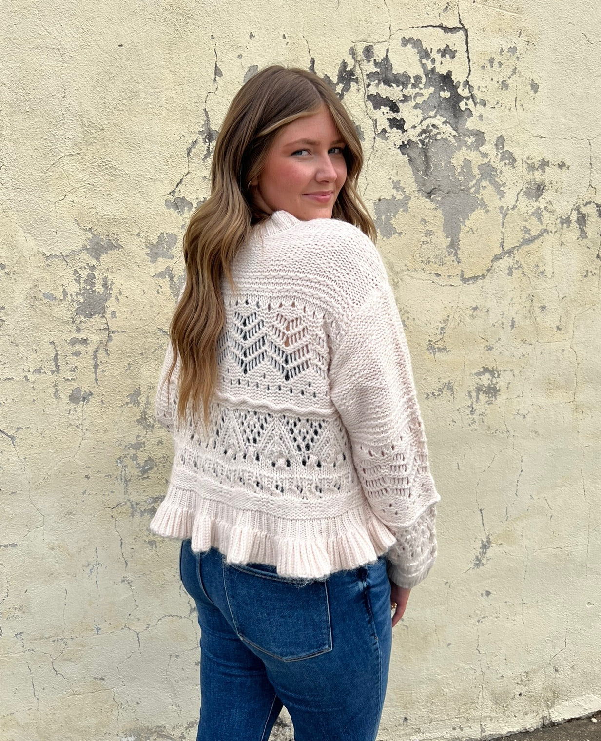 saltwater luxe coco sweater in natural