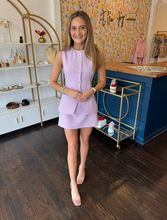 Load image into Gallery viewer, ASTR dilone vest mini dress in lilac