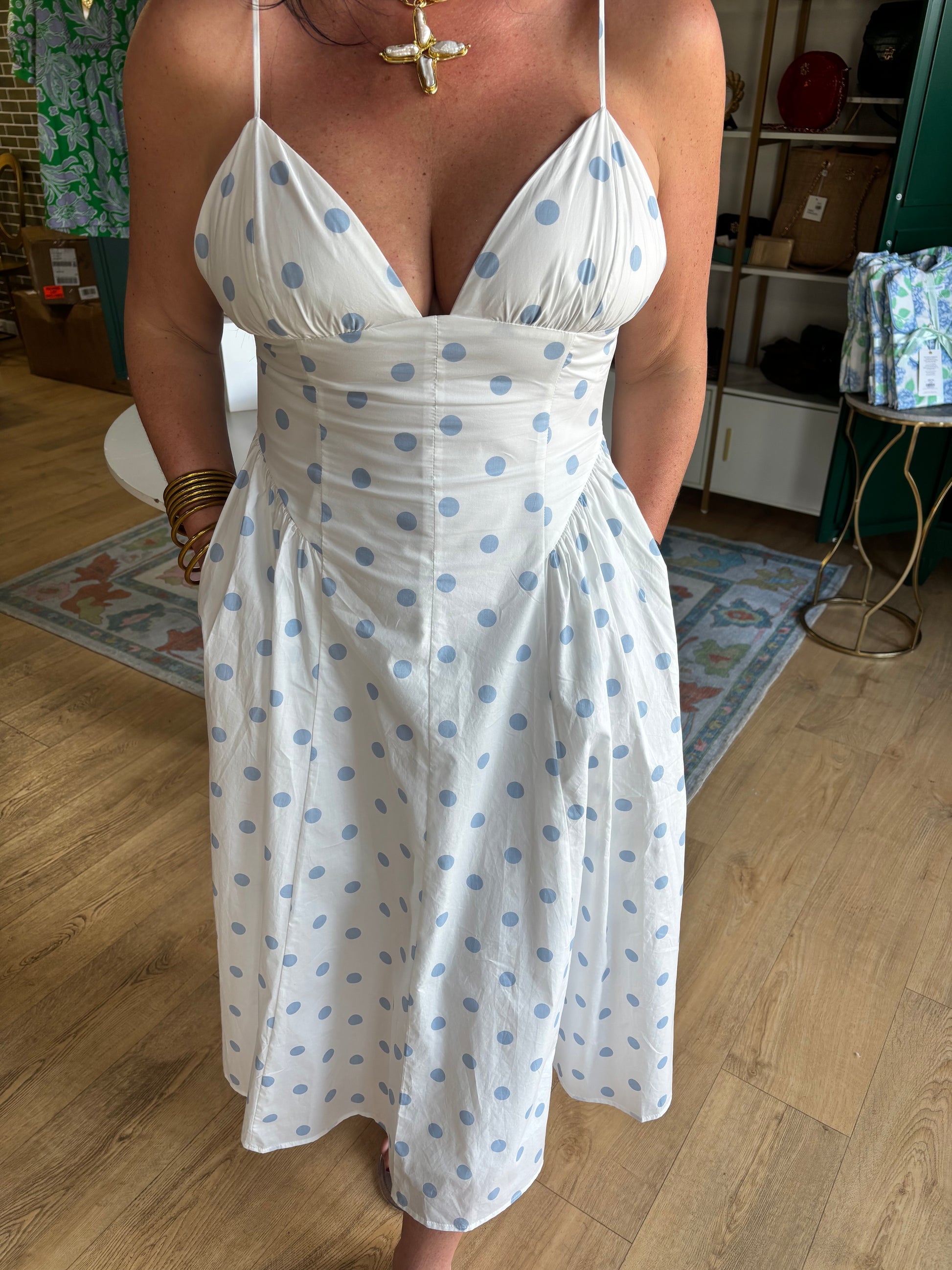 nia sydney dress in sky