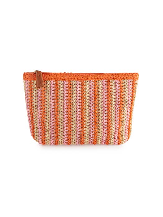 maya zip pouch in multi