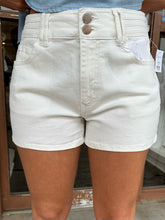 Load image into Gallery viewer, dear john carrie shorts in white white