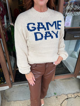 Load image into Gallery viewer, six fifty gameday graphic sweater in cream