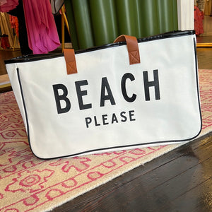 beach please tote