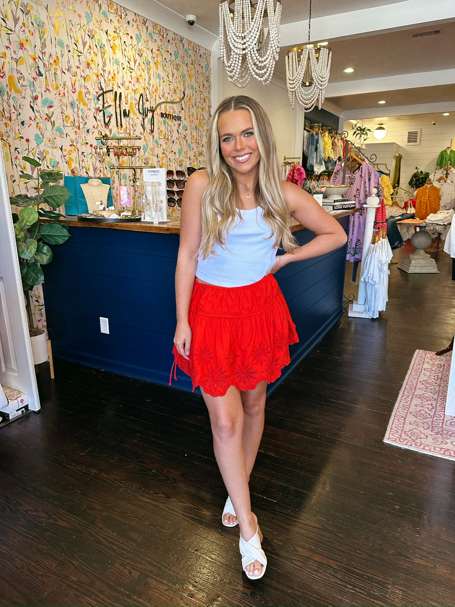 free people wildest dreams skirt in firery red