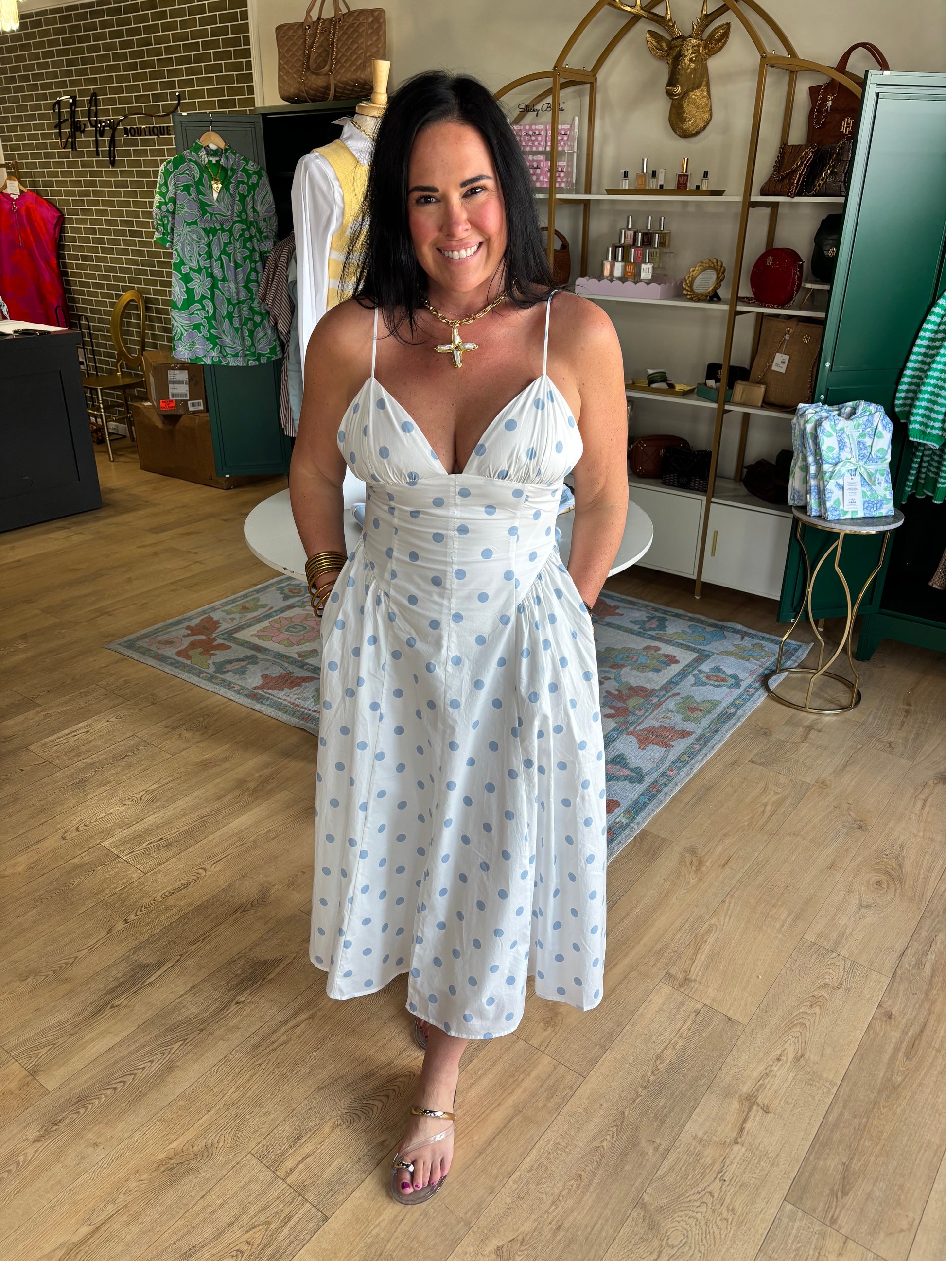 nia sydney dress in sky