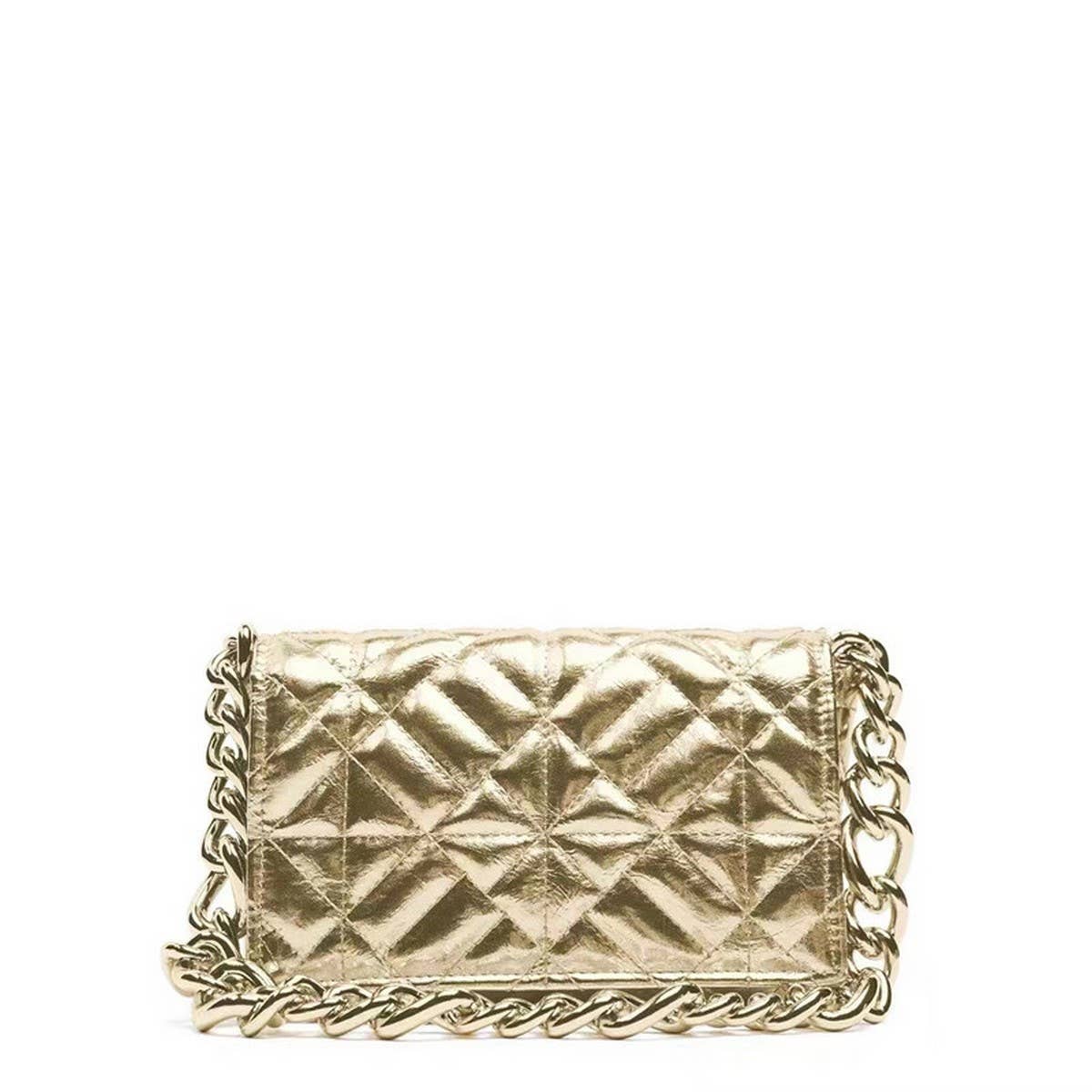 goldie shoulder bag in gold