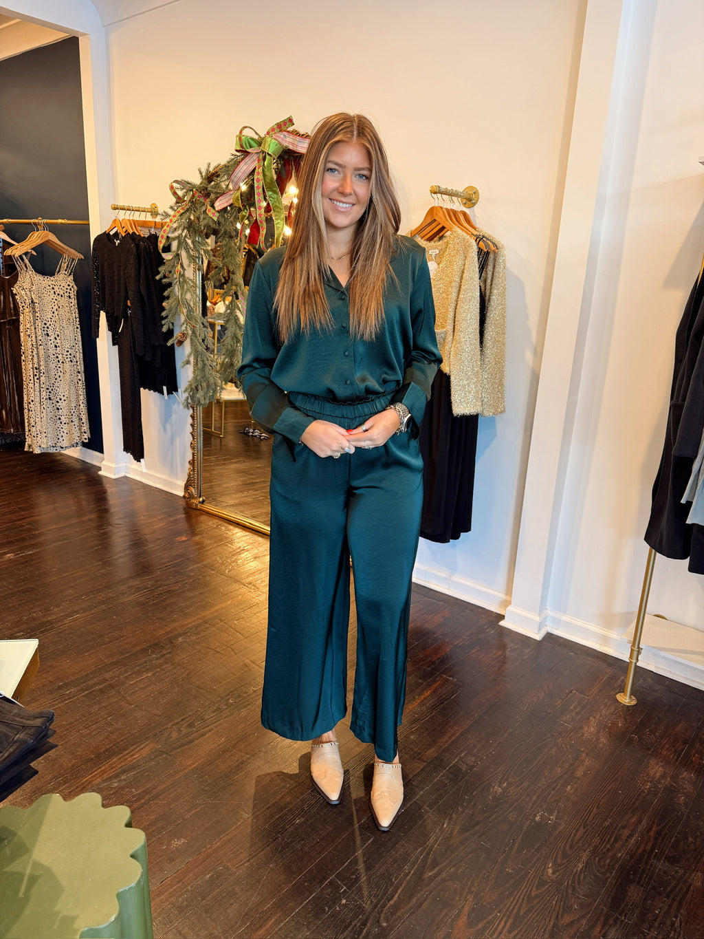 z supply isolde satin pant