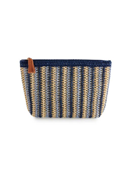 maya zip pouch in multi
