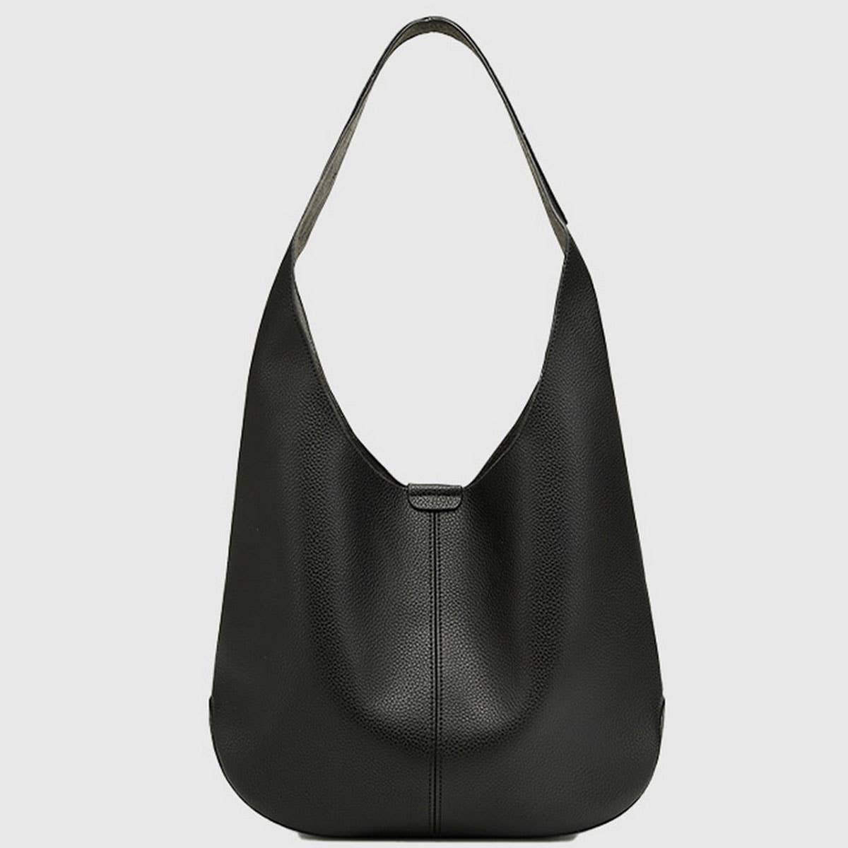 vintage shoulder bag in black