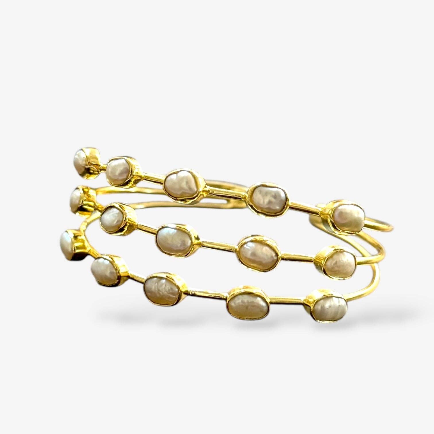 Multi Pearl Cuff