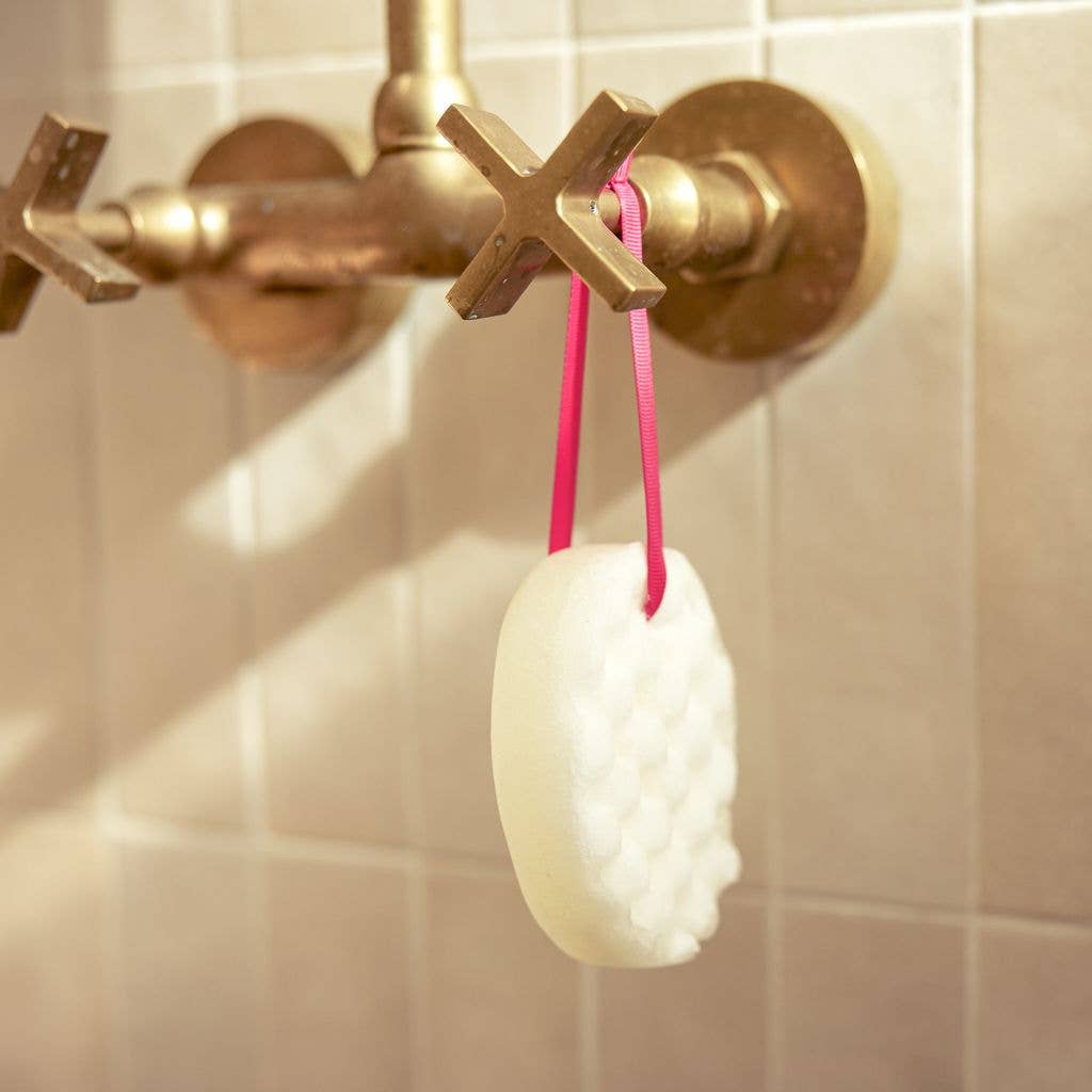 Put a Bow On It Soap Sponge in grapefruit