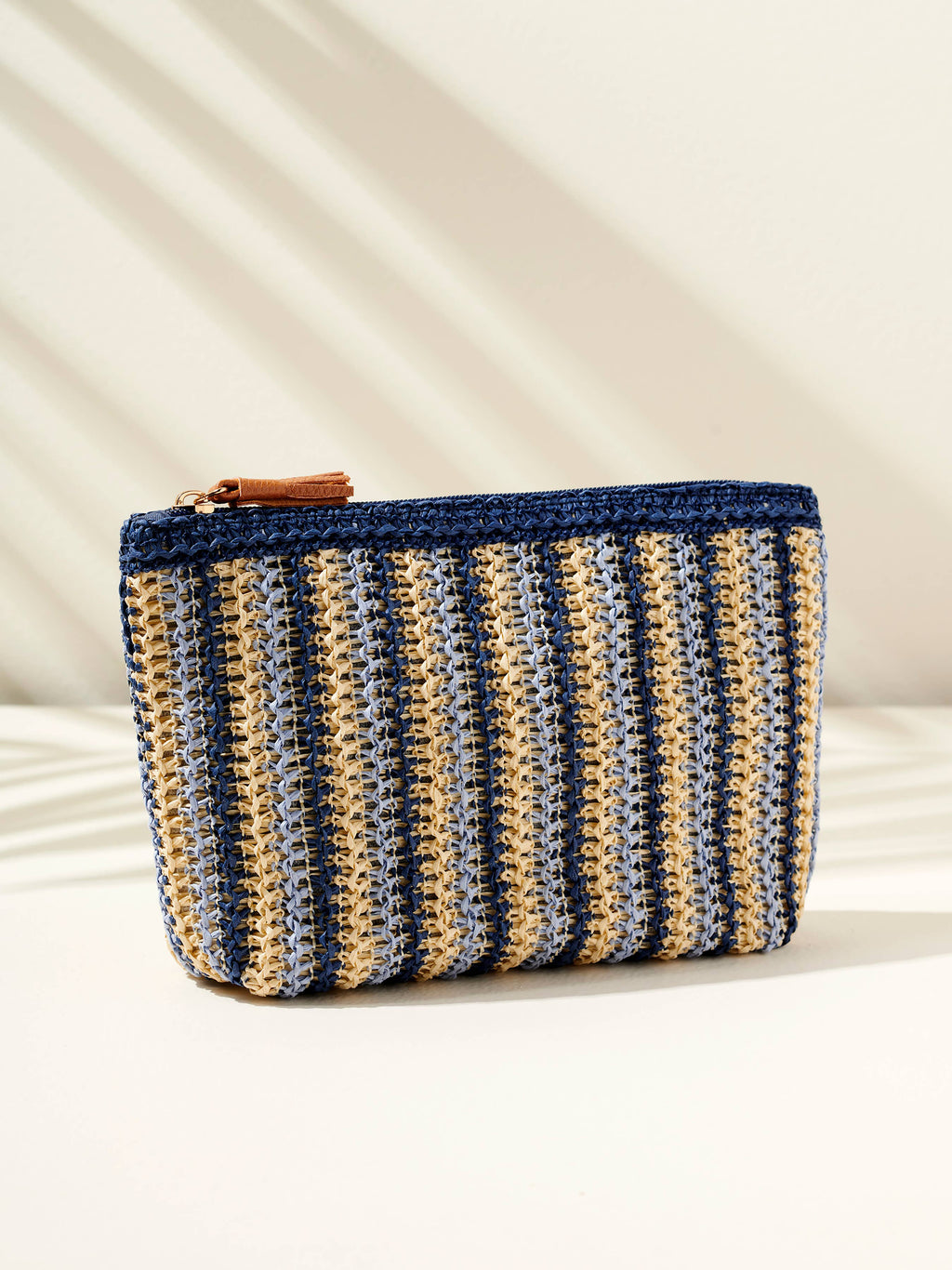 maya zip pouch in multi
