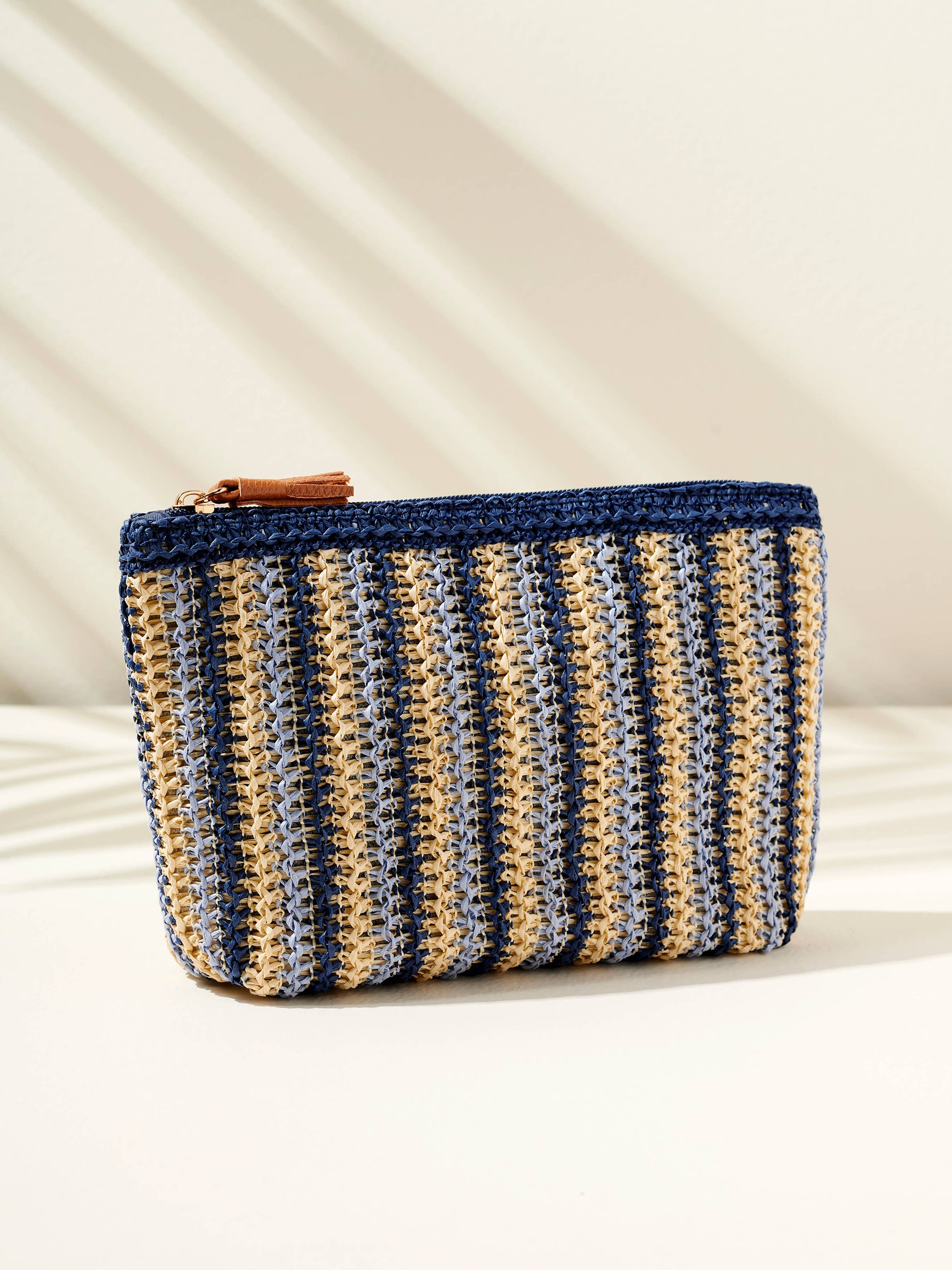 maya zip pouch in multi