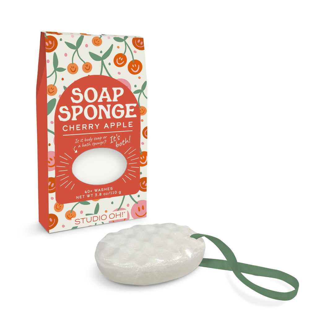 Be All Smiles Soap Sponge in cherry apple