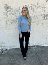 Load image into Gallery viewer, ASTR evy sweater in steele blue