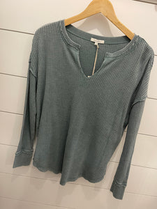 z supply driftwood thermal top calypso green