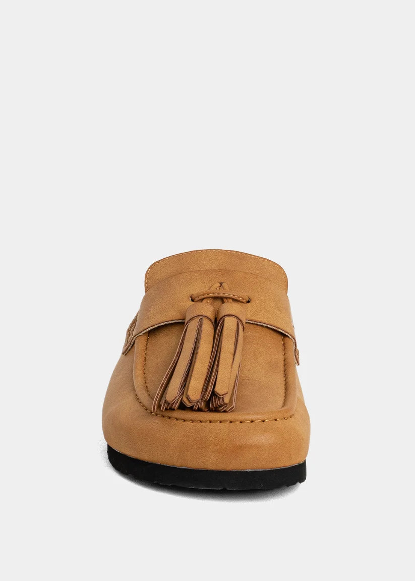 shu shop ariana mule in tan