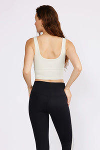 Cream Yoga Ali Bra Tank Cream