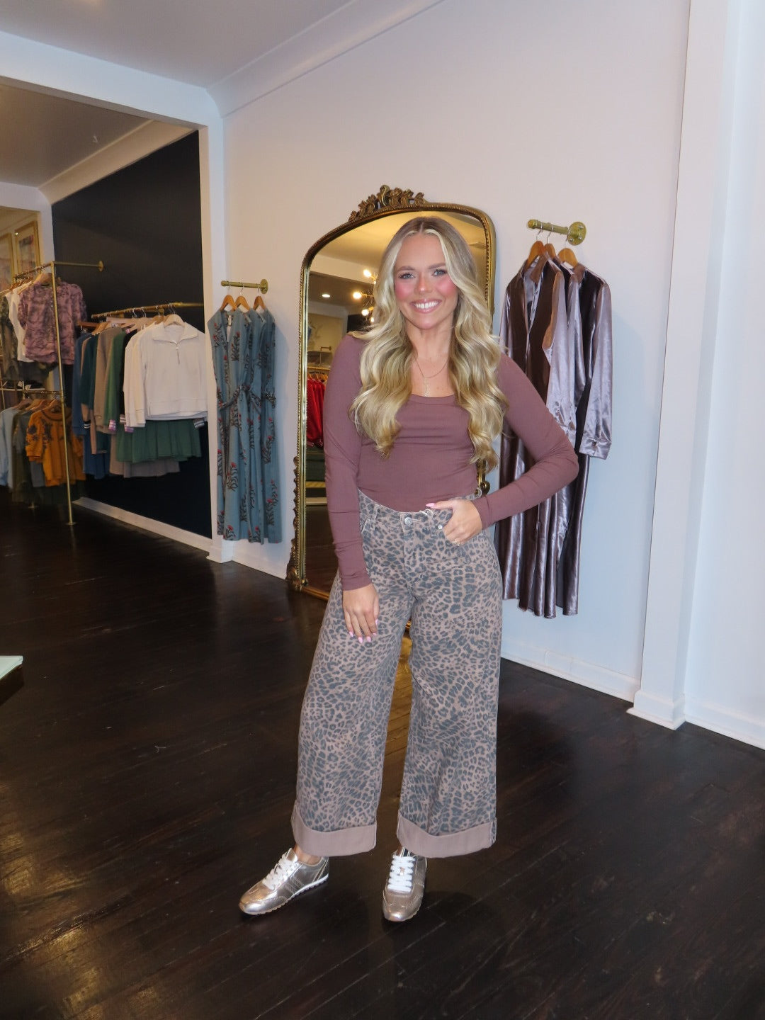 z supply second skin scoop neck top in sandalwood