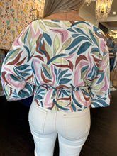 Load image into Gallery viewer, z supply enya safari top in flax print