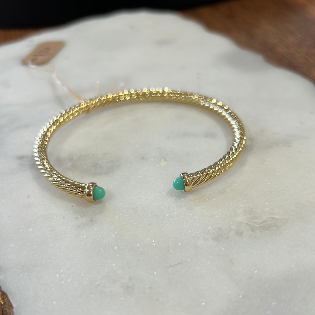 ivy bracelet in turquois