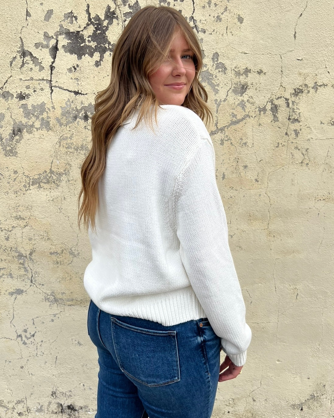 z supply ciao sweater in sandstone