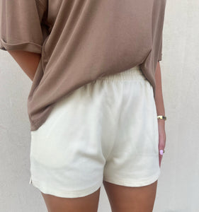 z supply classic gym short in sand dollar