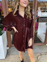 Load image into Gallery viewer, dear john leigh dress in marron