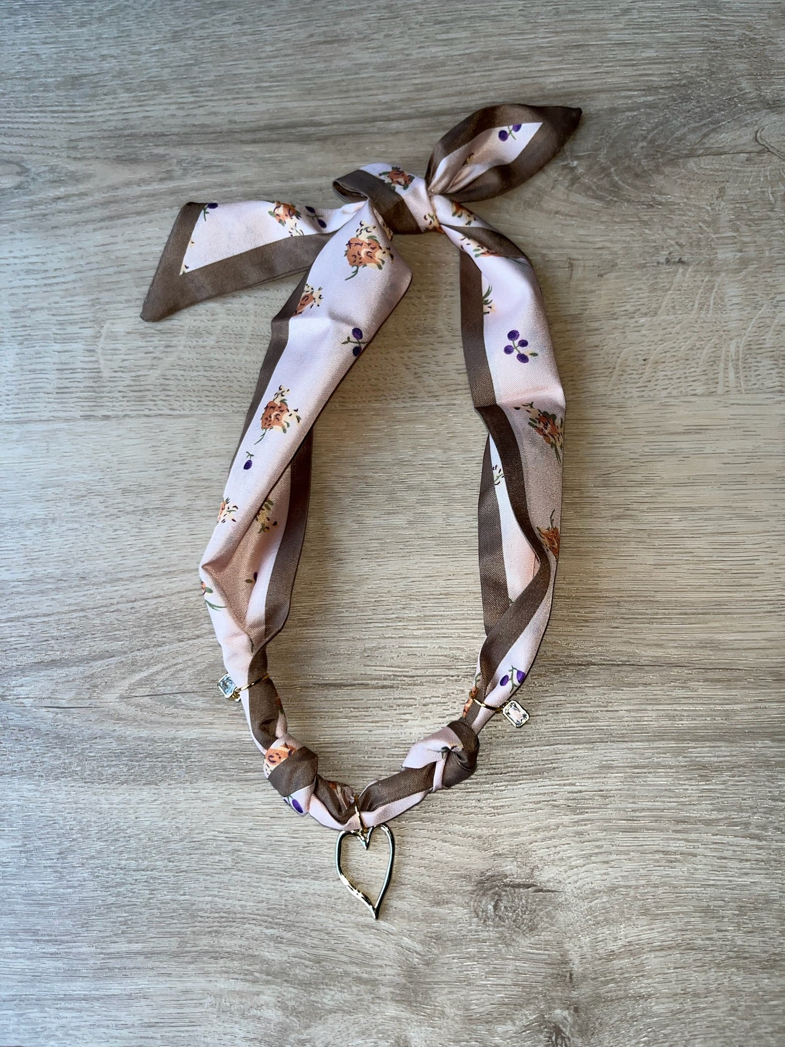 sandy scarf necklace
