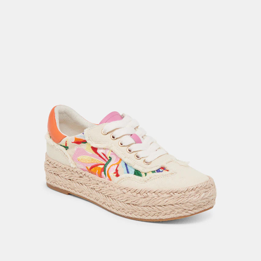 dolce vita fredy sneakers in floral multi