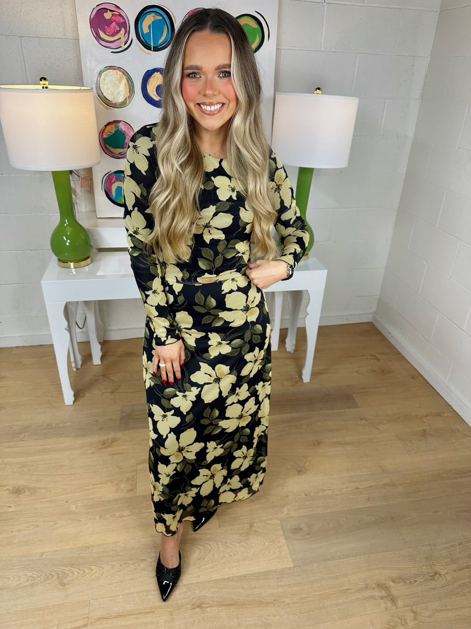 z supply taysha ren floral mesh top sunnyside