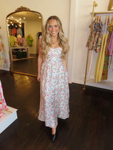 Load image into Gallery viewer, ASTR wedila dress in cream multi floral